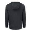 MTSU Blue Raiders Cutter & Buck Coastline Epic Comfort Eco Recycled Long Sleeve Hoodie T-Shirt - Black - Detail View
