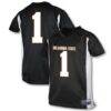 #1 Oklahoma State Cowboys Garb Youth Football Jersey - Black - Front View
