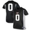 #0 Virginia Tech Hokies Garb Youth Football Jersey - Black - Front View