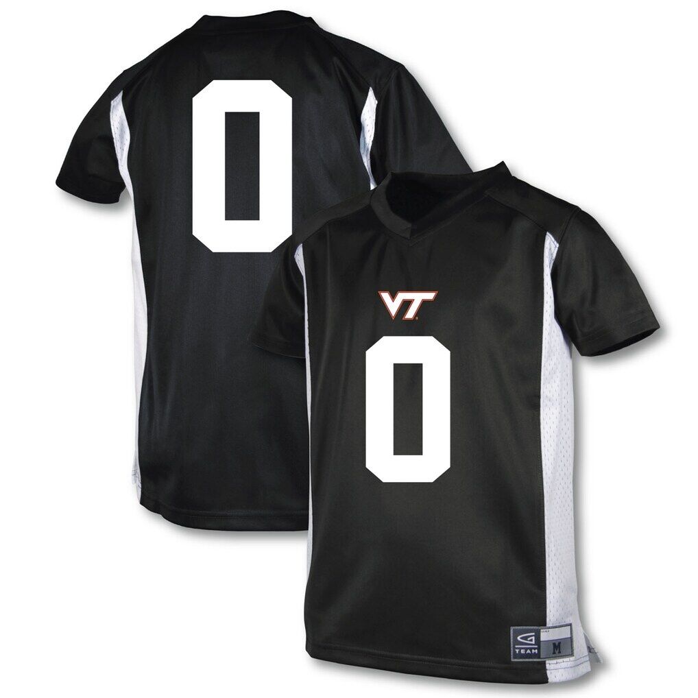 #0 Virginia Tech Hokies Garb Youth Football Jersey