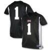 #1 Mississippi State Bulldogs Garb Youth Football Jersey - Black - Front View