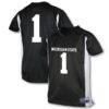 #1 Michigan State Spartans Garb Youth Football Jersey - Black - Front View