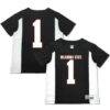#1 Oklahoma State Cowboys Garb Toddler Football Jersey - Black - Front View