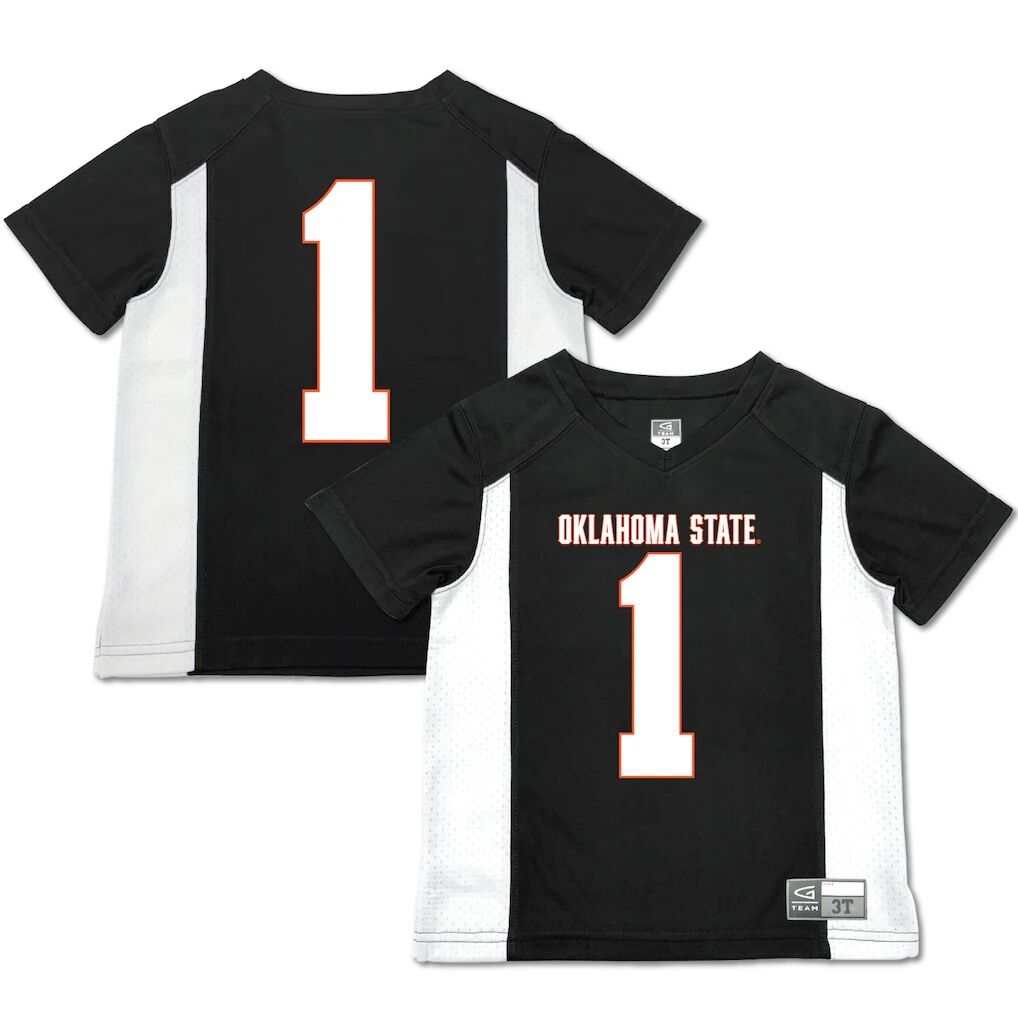 #1 Oklahoma State Cowboys Garb Toddler Football Jersey