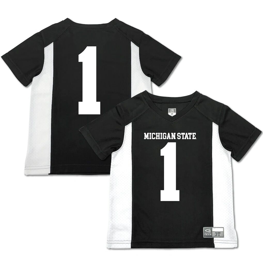 #1 Michigan State Spartans Garb Toddler Football Jersey
