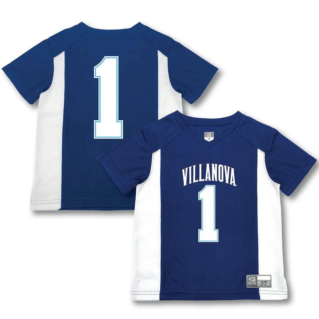 #1 Villanova Wildcats Garb Toddler Football Jersey