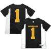 #1 Missouri Tigers Garb Toddler Football Jersey - Black - Front View