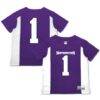 #1 Northwestern Wildcats Garb Toddler Football Jersey - Purple - Front View
