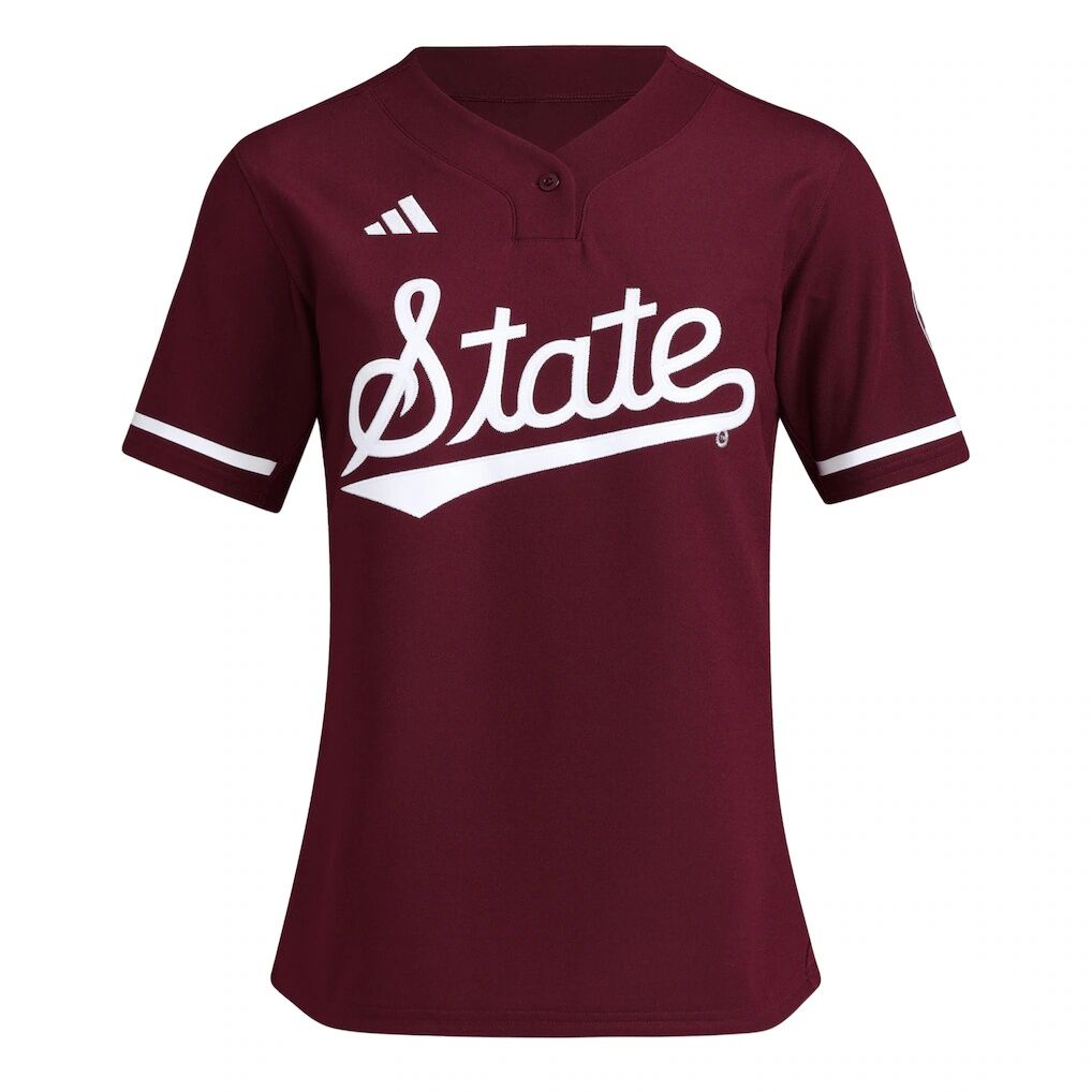 Mississippi State Bulldogs adidas Women's Replica Softball Jersey - Maroon