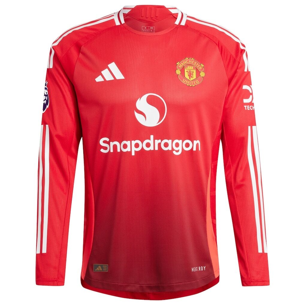 Alejandro Garnacho Manchester United 2024/25 Home Authentic Long Sleeve Player Jersey