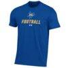 McNeese State Cowboys Under Armour Football Performance T-Shirt - Royal - Side View