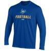 McNeese State Cowboys Under Armour Football Performance Long Sleeve T-Shirt - Royal - Side View