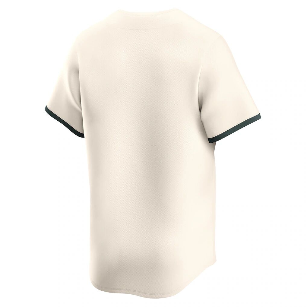 Michigan State Spartans Nike Baseball Limited Jersey - Natural