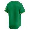 Oregon Ducks Nike Baseball Limited Jersey - Green - Detail View
