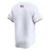 Texas Longhorns Nike Baseball Limited Jersey - White - Detail View