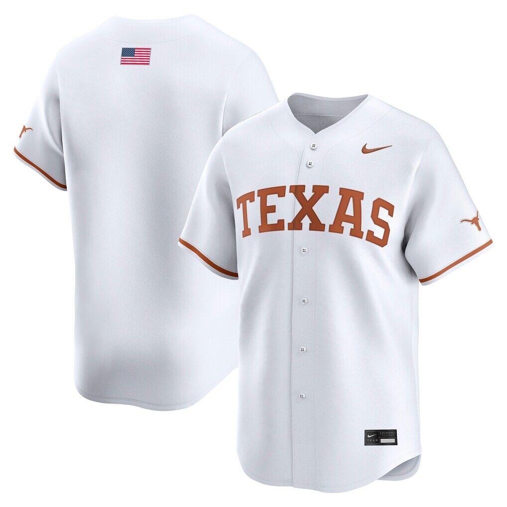 Texas Longhorns Nike Baseball Limited Jersey