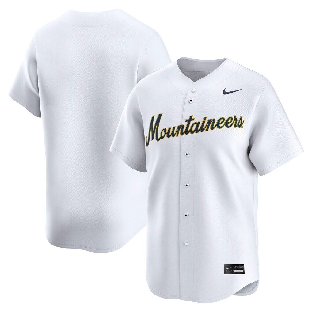 West Virginia Mountaineers Nike Baseball Limited Jersey