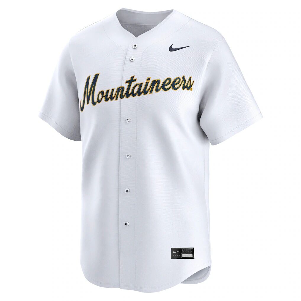 West Virginia Mountaineers Nike Baseball Limited Jersey