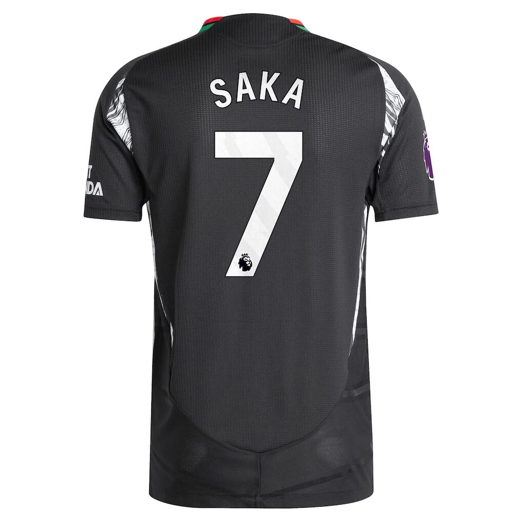 Bukayo Saka Arsenal adidas 2024/25 Away Authentic Player Jersey