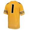 #1 Missouri Tigers Nike Alternate Game Jersey - Gold - Detail View