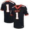 #1 Oregon State Beavers Nike Untouchable Football Jersey - Black - Front View