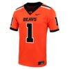 #1 Oregon State Beavers Nike Untouchable Football Jersey - Orange - Side View