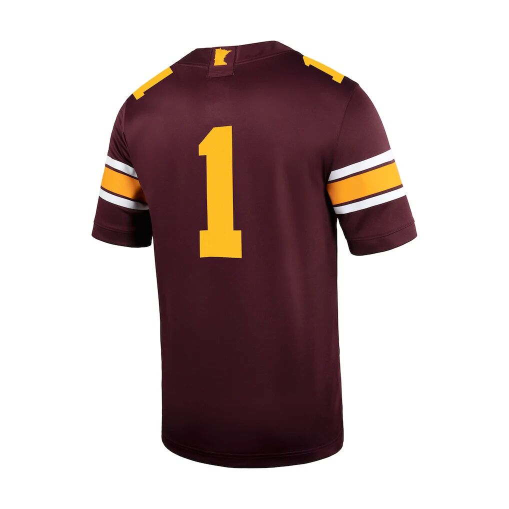 #1 Minnesota Golden Gophers Nike Untouchable Football Jersey - Maroon