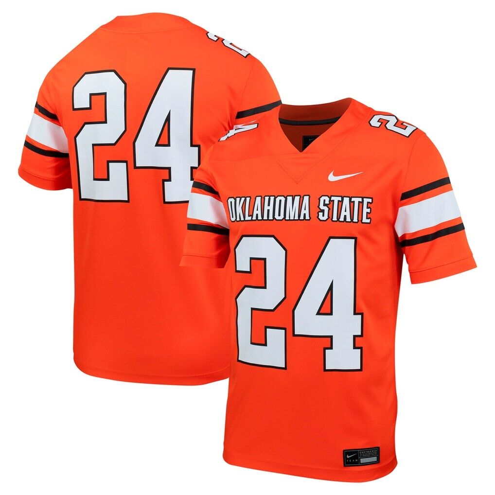 #24 Oklahoma State Cowboys Nike Untouchable Football Jersey