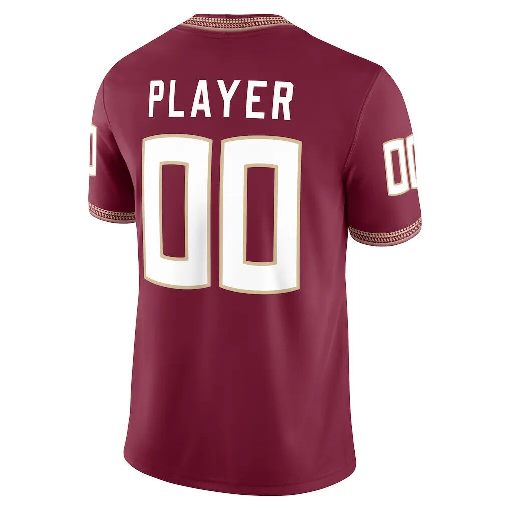 Florida State Seminoles Nike NIL Pick-A-Player Game Jersey - Garnet