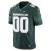 Michigan State Spartans Nike NIL Pick-A-Player Game Jersey - Green - Side View