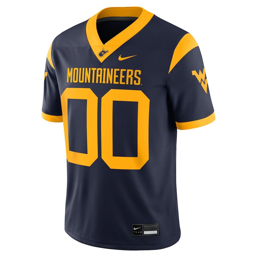 West Virginia Mountaineers Nike NIL Pick-A-Player Football Game Jersey
