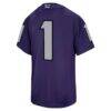 #1 TCU Horned Frogs Nike Youth Untouchable Football Jersey - Purple - Detail View