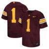 #1 Minnesota Golden Gophers Nike Youth Untouchable Football Jersey - - Front View