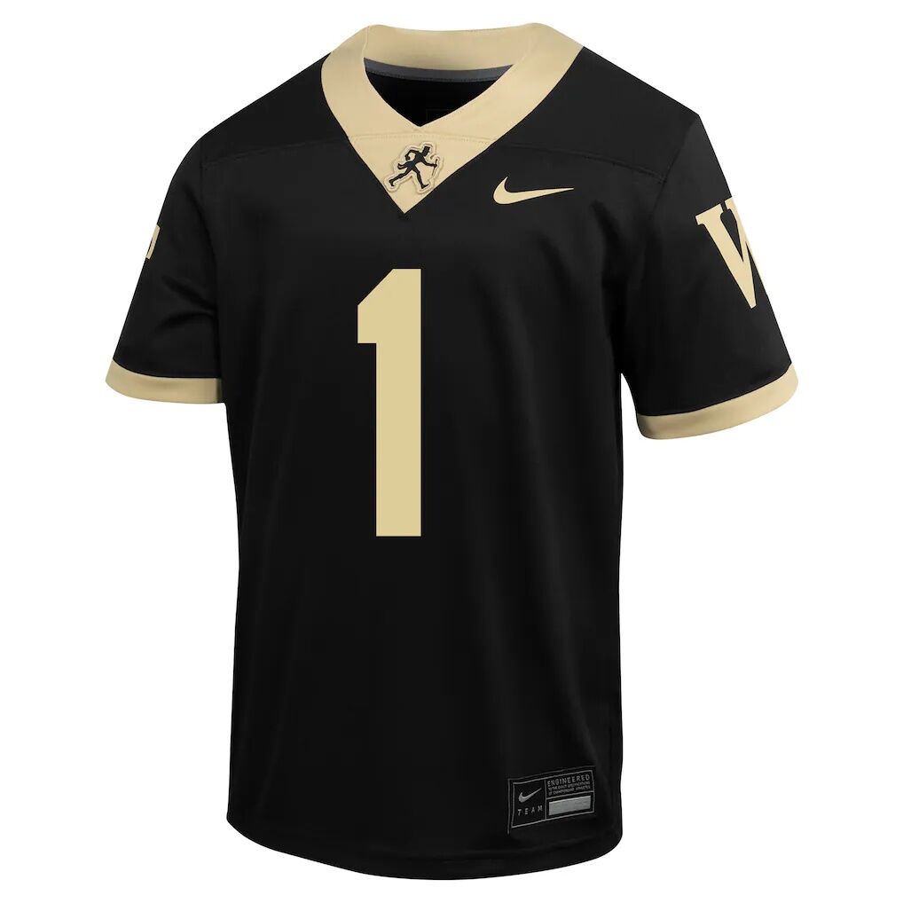 #1 Wake Forest Demon Deacons Nike Youth Untouchable Football Jersey