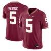 Jared Verse Florida State Seminoles Nike Player Game Jersey - - Front View