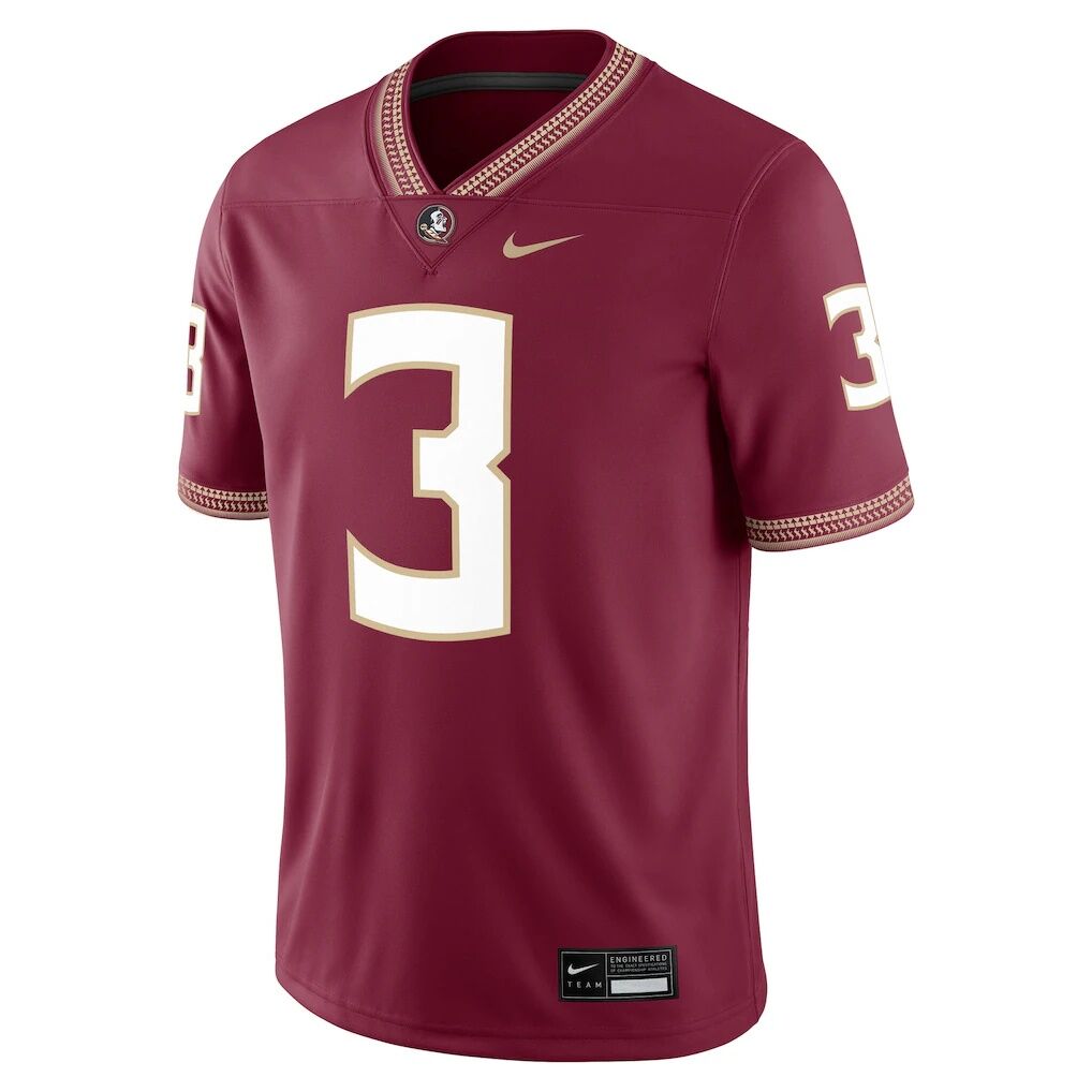 Trey Benson Florida State Seminoles Nike Player Game Jersey - Garnet