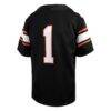 Oklahoma State Cowboys Nike #1 Youth Alternate Game Football Jersey - Black - Detail View