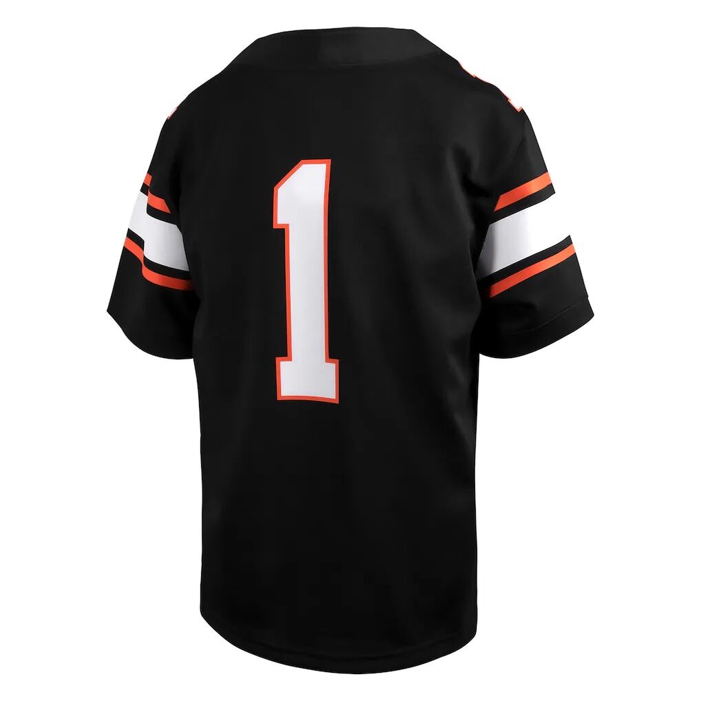 Oklahoma State Cowboys Nike #1 Youth Alternate Game Football Jersey