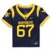 #67 West Virginia Mountaineers Nike Toddler Untouchable Replica Football Jersey - Navy - Side View