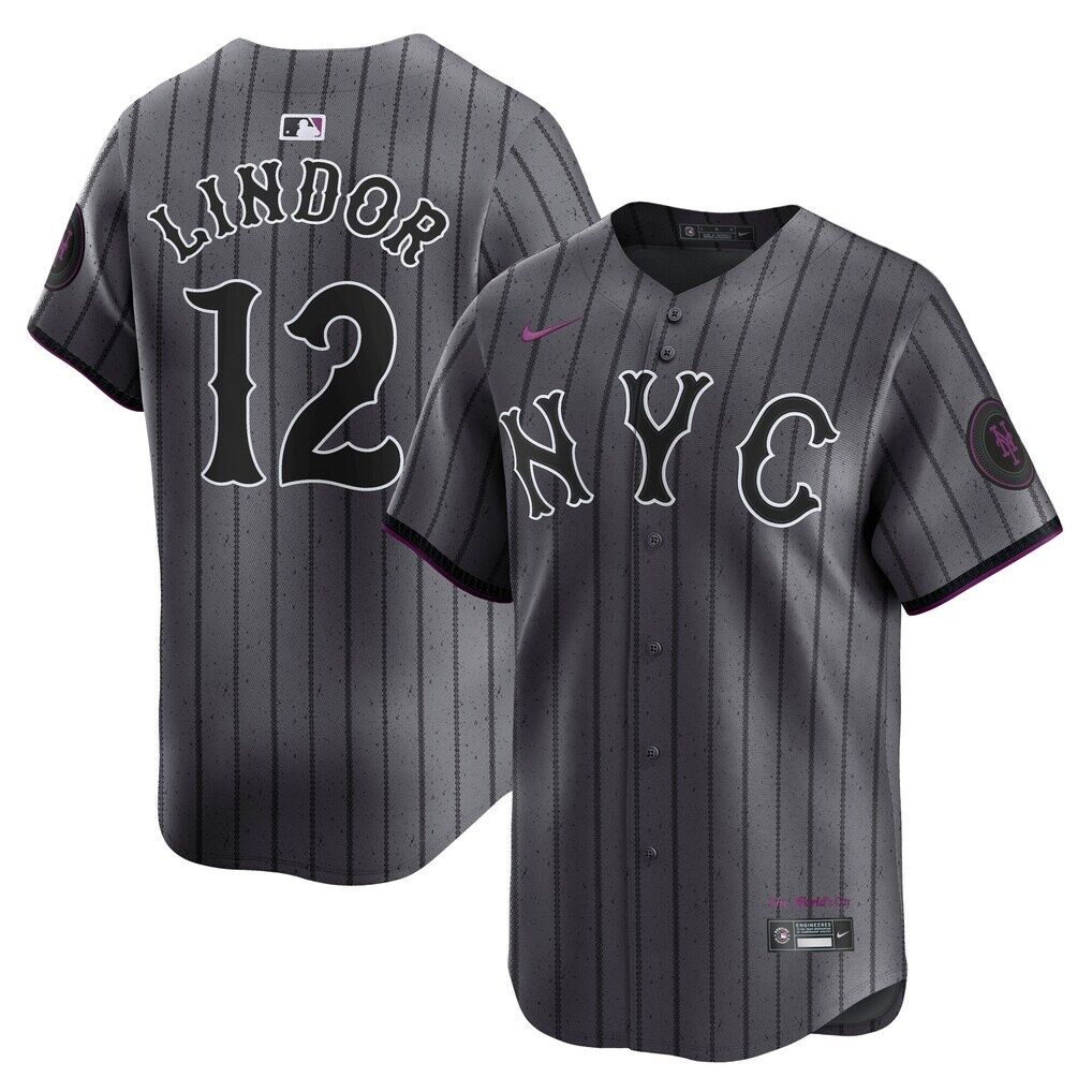 Francisco Lindor New York Mets Nike City Connect Limited Jersey