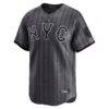 Francisco Lindor New York Mets Nike City Connect Limited Jersey - Gray - Side View