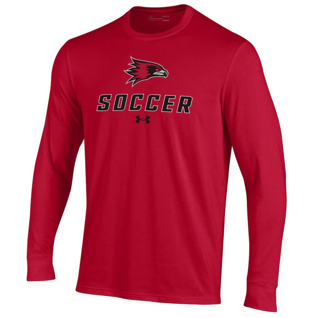 SEMO Redhawks Under Armour Soccer Performance Long Sleeve T-Shirt