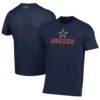 Robert Morris Colonials Under Armour Soccer Performance T-Shirt - Navy - Front View