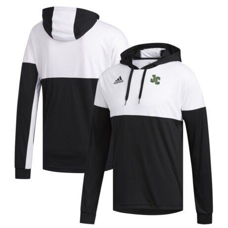 New Jersey City Gothic Knights adidas Legend Shooter Long Sleeve Hoodie T-Shirt - - Front View