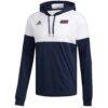 UIC Flames adidas Legend Shooter Long Sleeve Hoodie T-Shirt - - Side View