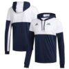 Saint Peter's Peacocks adidas Legend Shooter Long Sleeve Hoodie T-Shirt - - Front View