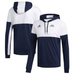 Saint Peter's Peacocks adidas Legend Shooter Long Sleeve Hoodie T-Shirt - - Front View