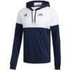 Saint Peter's Peacocks adidas Legend Shooter Long Sleeve Hoodie T-Shirt - - Side View