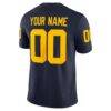Michigan Wolverines Nike Custom Football Game Jersey - - Detail View