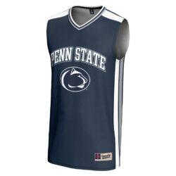 Penn State Nittany Lions GameDay Greats Youth Spirit Basketball Jersey - Navy - Side View